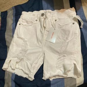 Good American White Shorts—Size 2